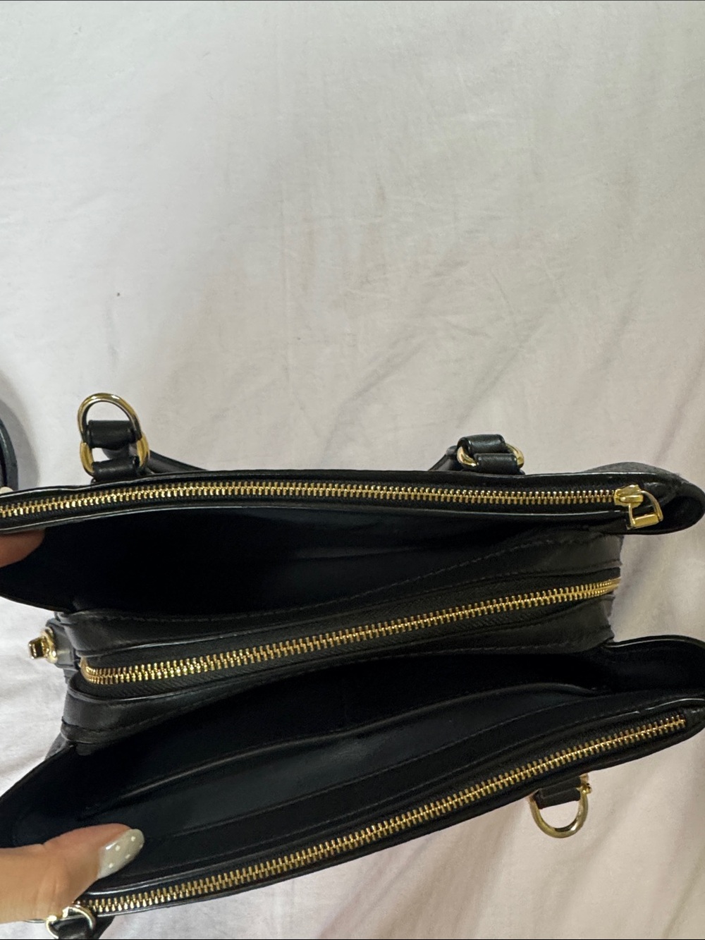 Coach Black Leather bag - Picture 3 of 7